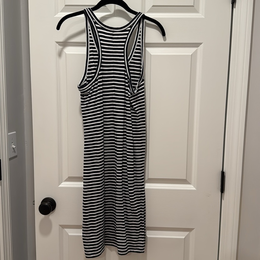 NWT J. Crew Striped Racerback Dress - Picture 2 of 7